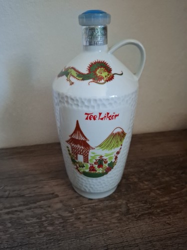 Flasche porzellan teelikör - flasche,