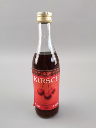 Ddr konsum flasche mit inhalt - konsum,