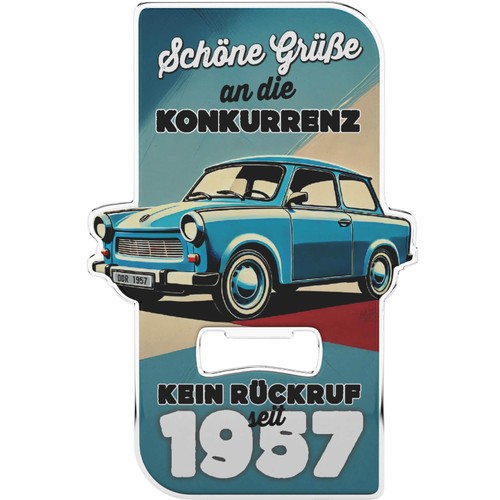 Flaschenöffner trabant ddr - flaschenöffner,