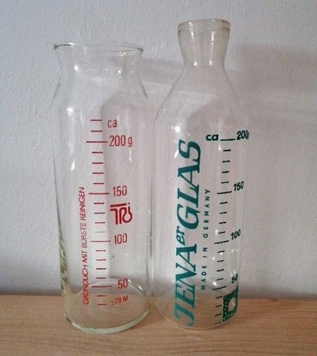 Zwei alte ddr babyflasche - alte,