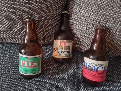 Ddr veb bierflasche - ddr,