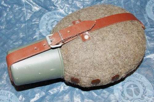 Nva feldflasche mit - nva, filzhülle