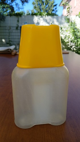 Ddr plaste trinkflasche - plaste,