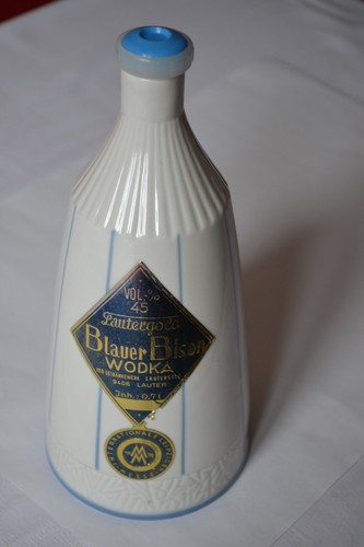 Ddr blauer bison - blauer, flasche