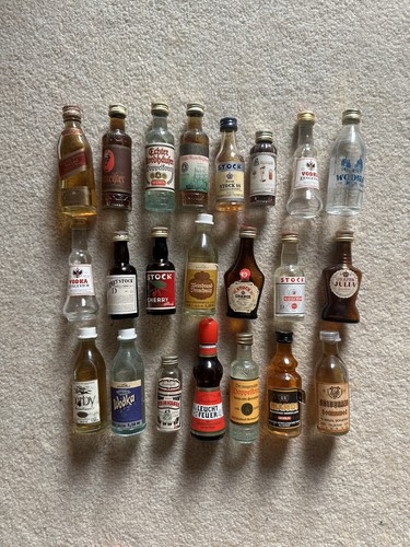 Miniaturflaschen alkohol - 22, x